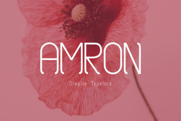 Amron: A Clean Display Font for Marketers