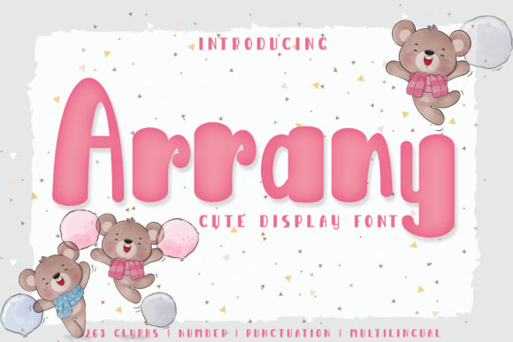 Arrany Font for Creative Design