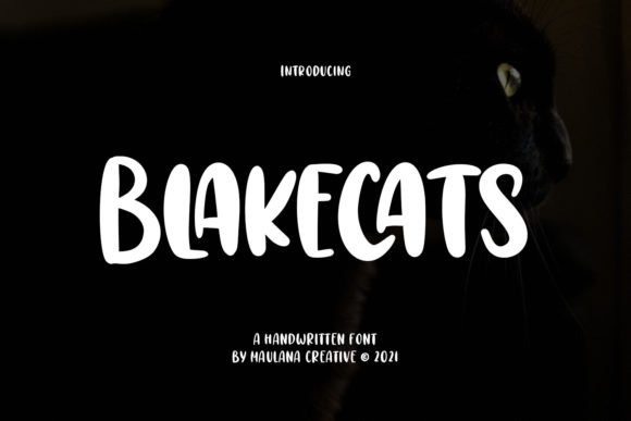 Blakecats Font for Creative Makers