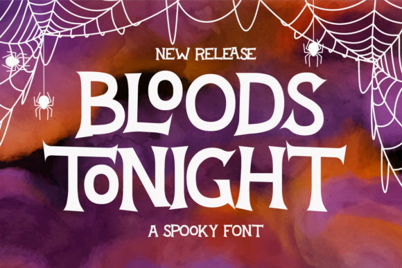 Bloods Tonight Font for Bold Branding
