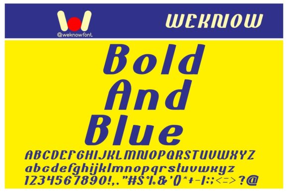Bold and Blue: A Techno Display Font for Modern Campaigns