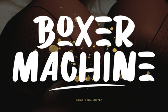 Boxer Machine Font for Bold Web Design
