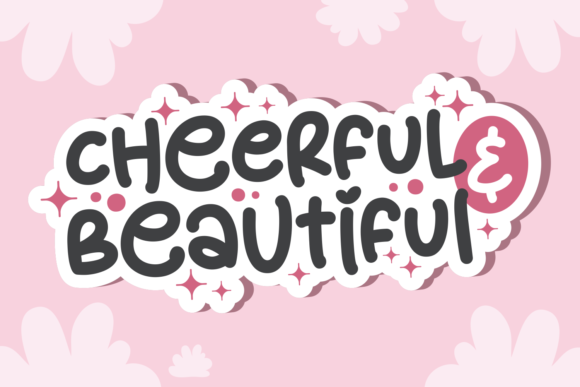 Cheerful Beautiful Font Review