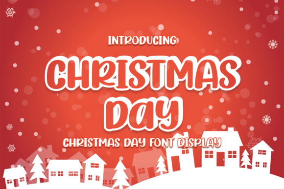 Christmas Day Font for Creative Projects