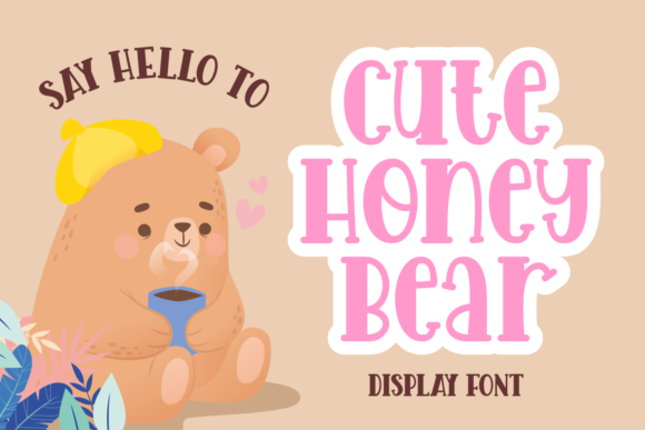 Cute Honey Bear: A Playful Display Font for Web Design