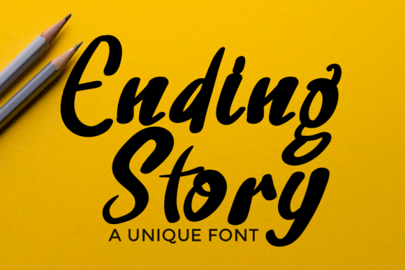 Ending Story Font