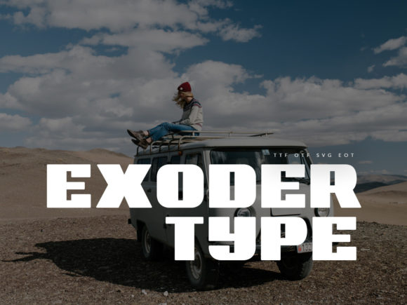 Exoder Font Review: Modern Techno Display for Campaigns