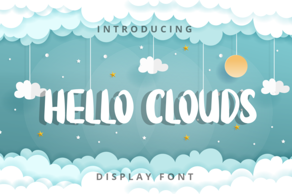 Hello Clouds Font Review