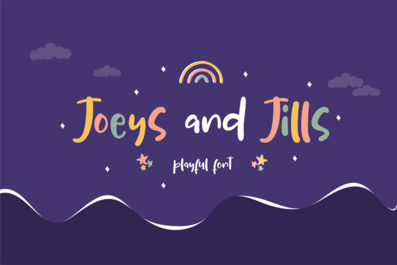 Joeys and Jills: A Playful Display Font for Creative Projects