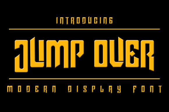 Jump over Font Review