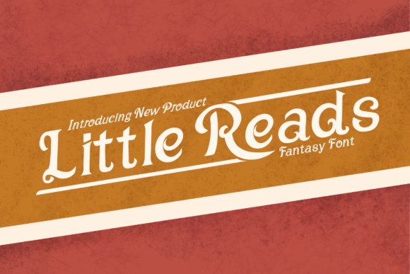Little Reads: The Bold Vintage Typeface for Branding
