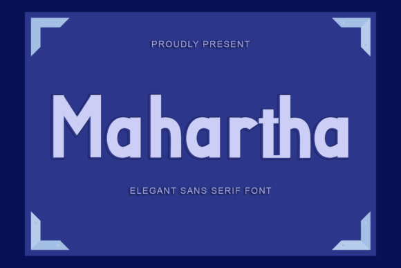Mahartha: A Bold Font for Creative Campaigns