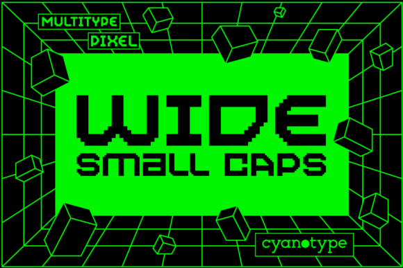 MultiType Pixel Wide: A Bold Display Font for Web Design