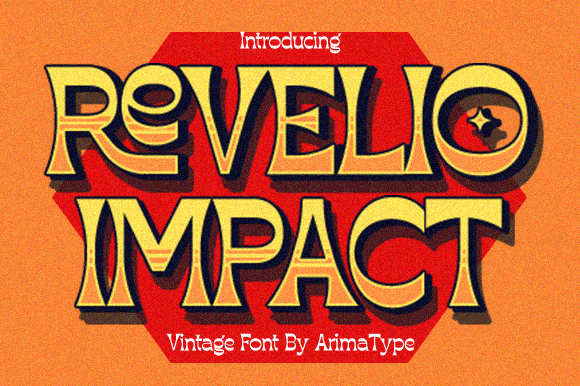 Revelio: A Bold Display Font for Web Design