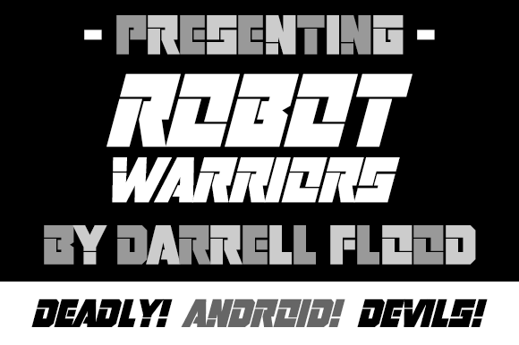 Robot Warriors Font for Bold Designs