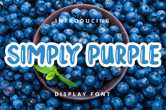 Simply Purple Font Review
