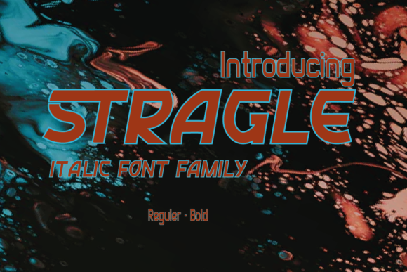 Stragle Font for Bold Designs