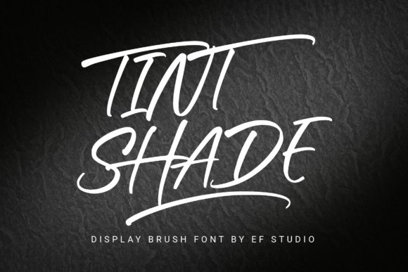 Tint Shade Font for Bold Branding
