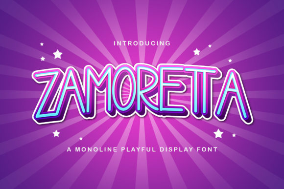 Zamoretta Font for Web Design